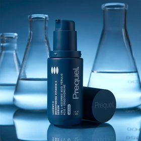 Prequel Lucent-C refrigerated jar showing storage to preserve potency