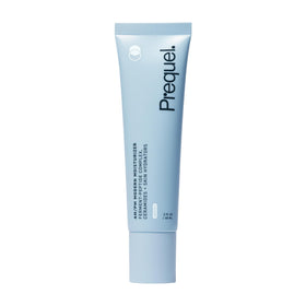 Prequel jar front view showing label and clean design, clear product identity and benefit