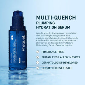 Prequel pump detail highlighting easy, measured dispensing