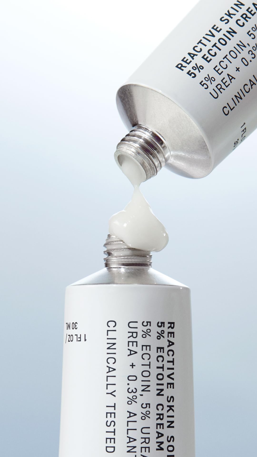 Prequel label closeup highlighting active ingredients and clinical testing