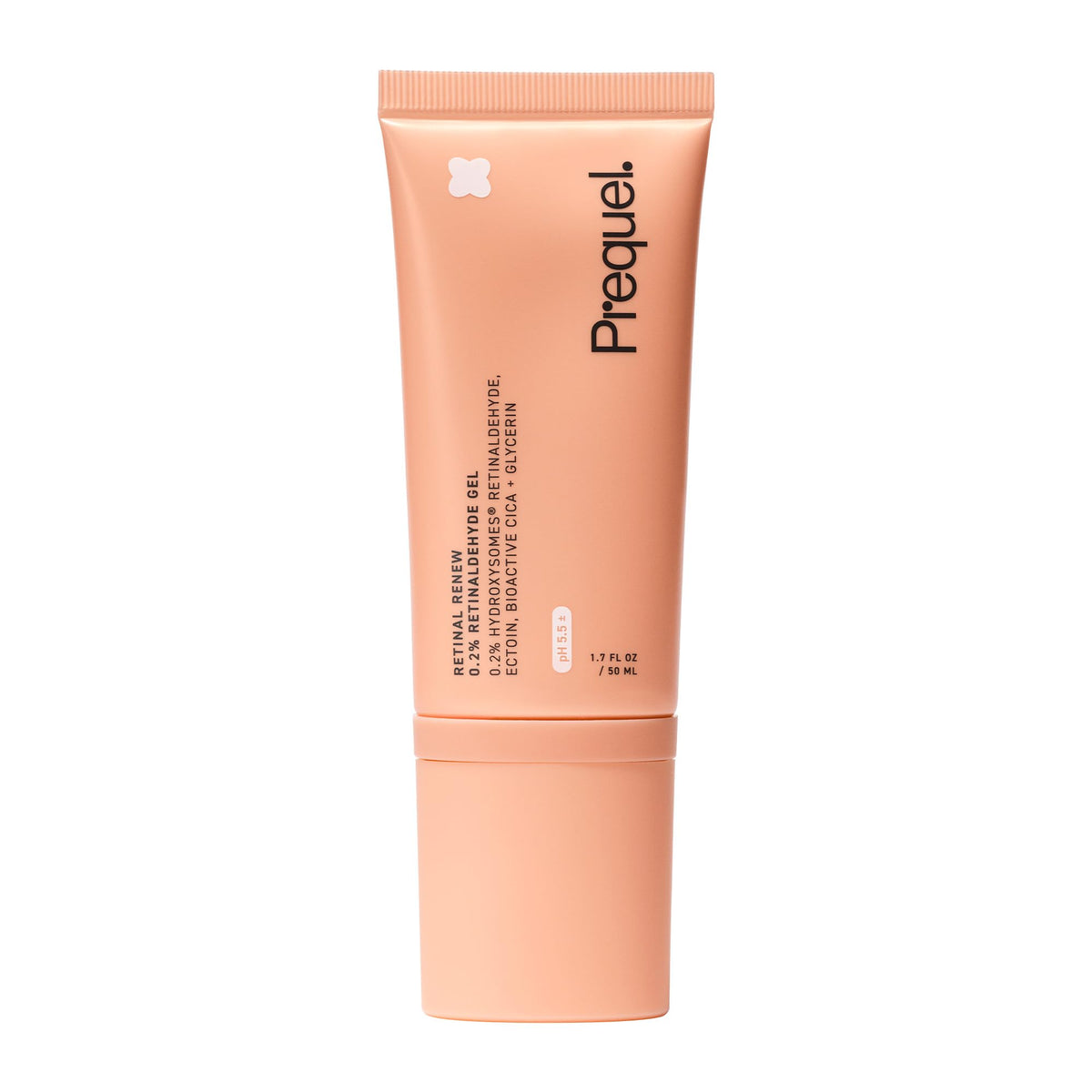 Prequel Skin retinal renew front packaging showing product label and branding benefits