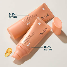 Prequel on a bathroom shelf in a lifestyle scene showing routine integration