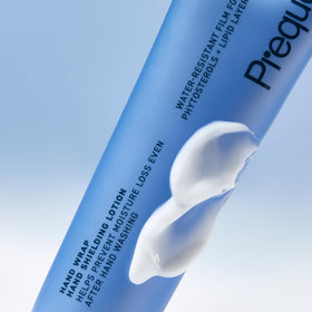 Prequel close-up of thin protective film illustrating moisture-lock benefit