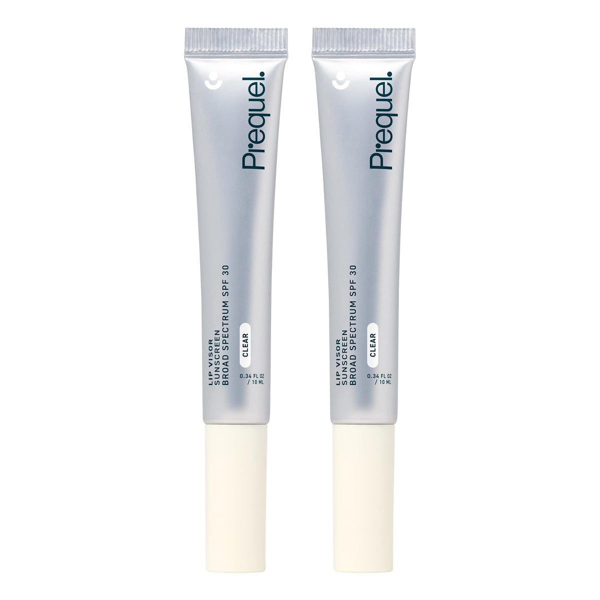 Prequel Skin Lip Visor front packaging showing SPF and mint benefits