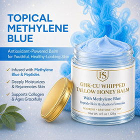 Prestige Supply applying balm to face for lightweight daily moisturizing benefit