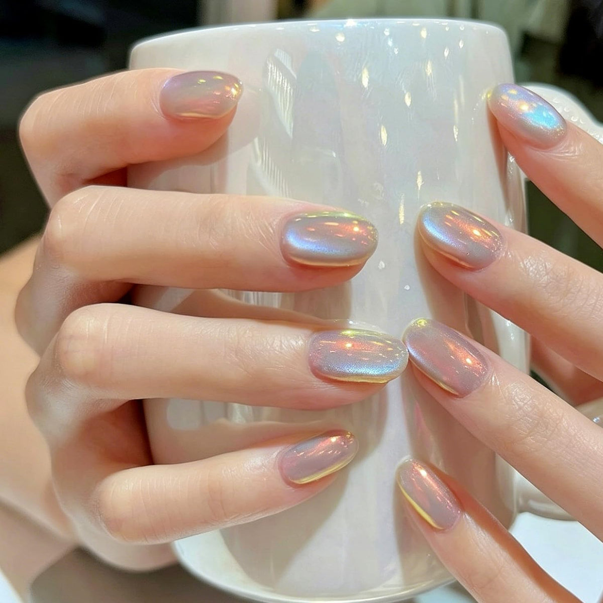 Pretty Diva application in use with soft applicator demonstrating easy rub-in benefit