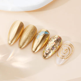 Pretty Diva close-up ultra-fine powder texture highlighting smooth reflective finish