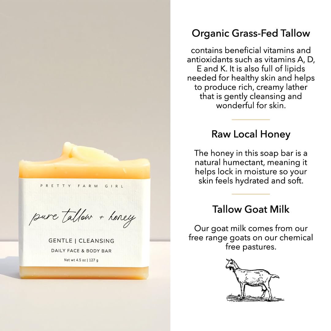 Pretty farm girl honey and goat milk still life illustrating natural ingredients