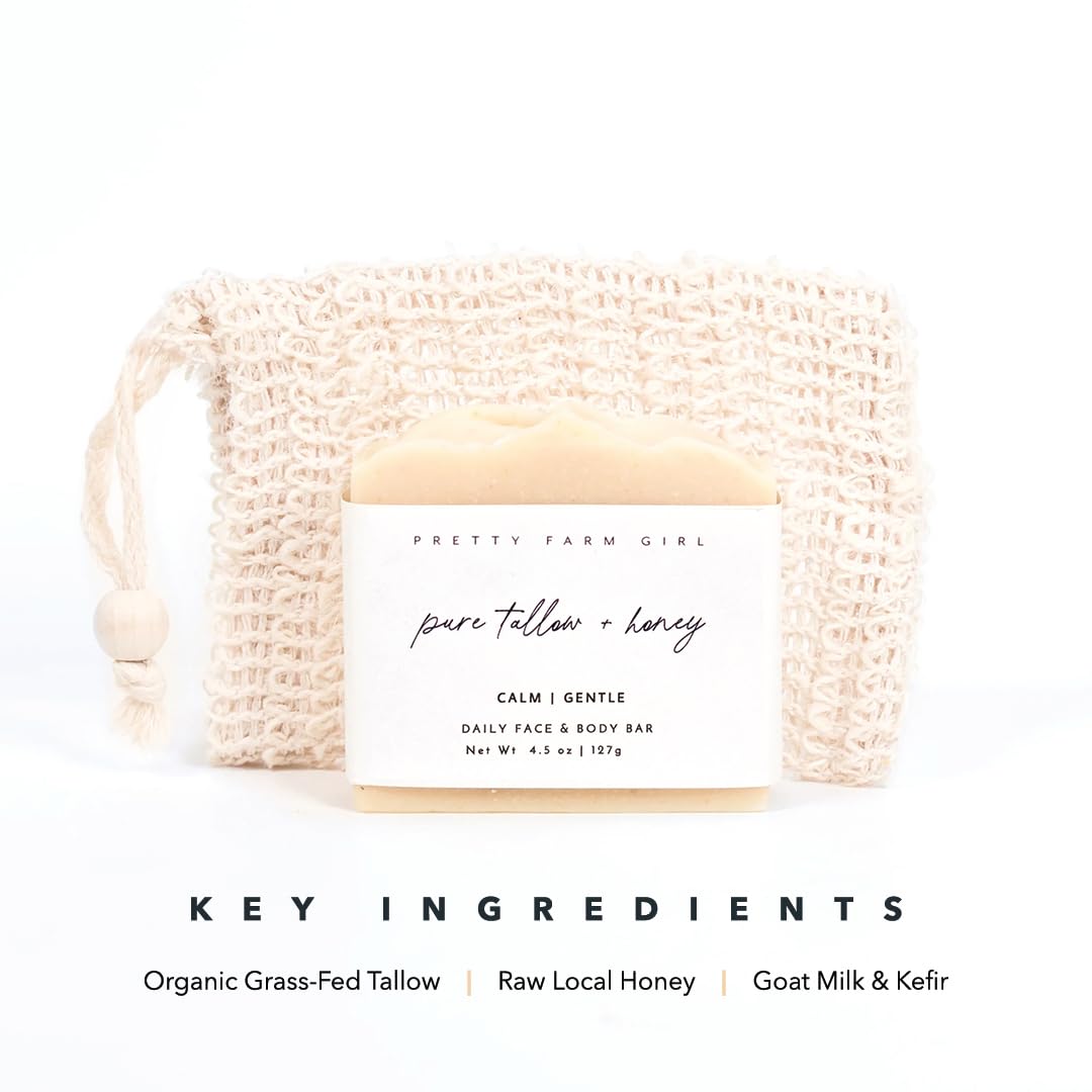 Pretty farm girl bar beside ruler showing size and travel-friendly convenience