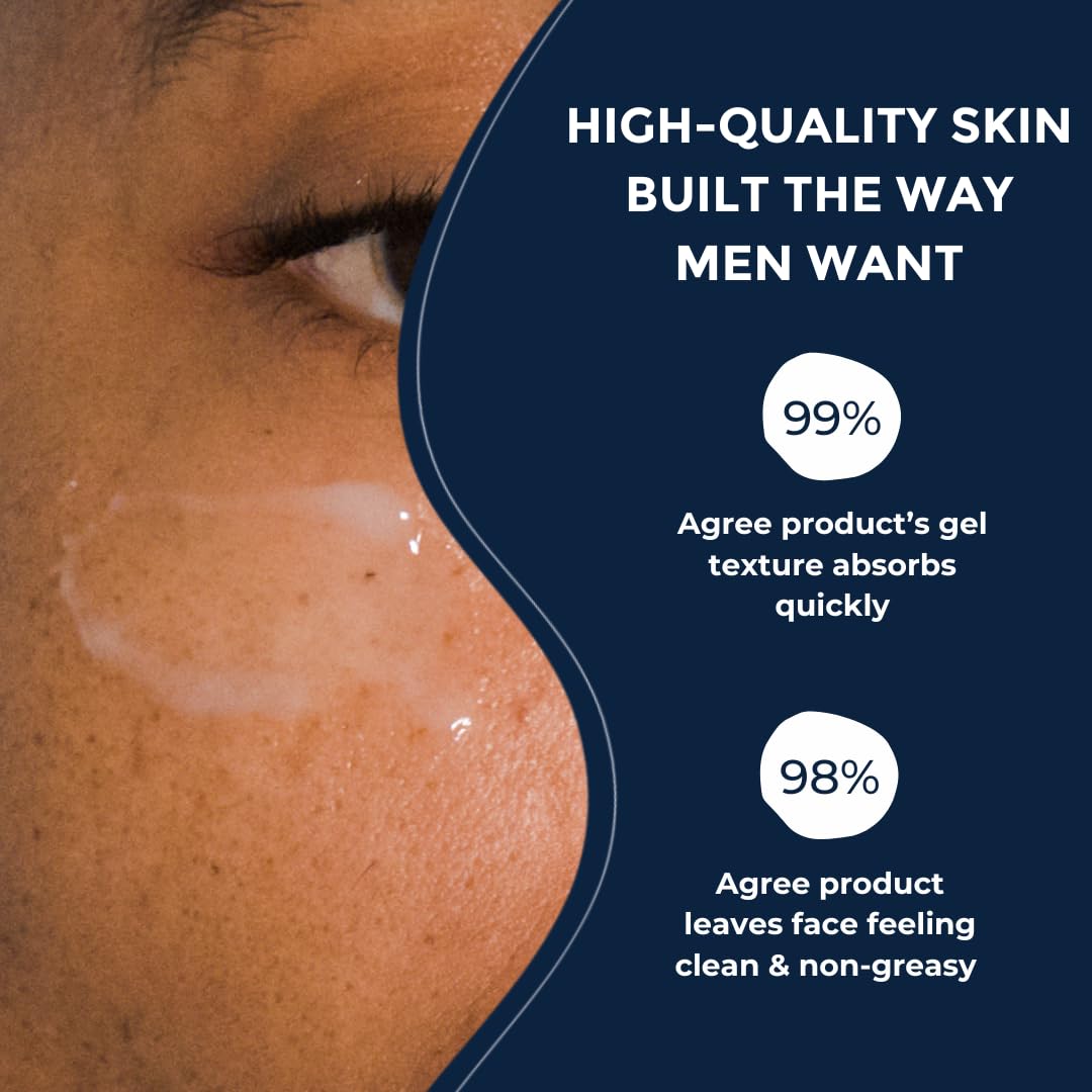 PrettyBoy gel texture close-up highlighting lightweight hydration benefit