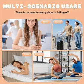 prgislew lifestyle bedtime use on stomach showing comfortable overnight wear benefit