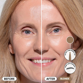Prime Prometics micro-fine tip close-up creating hair-like strokes for precise shaping