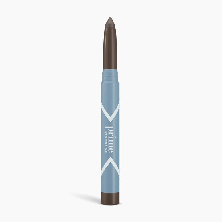 PRIME PROMETICS front packaging showing Espresso shade and secure finish benefit