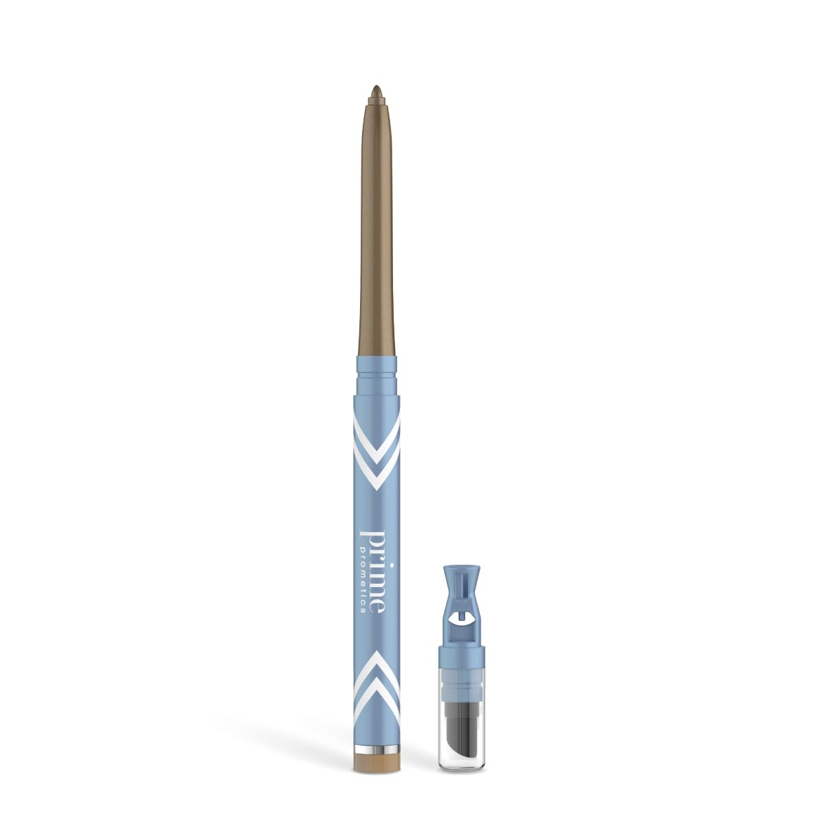 PRIME PROMETICS front packaging showing golden metallic pencil and benefit of precise definition