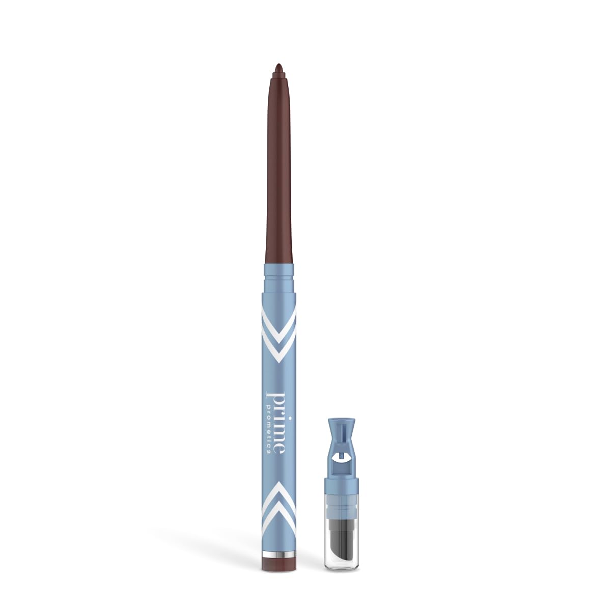 Prime Prometics front view of eyeliner showing clean packaging and product benefits
