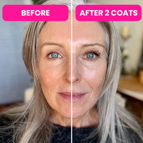 PRIME PROMETICS application on eye delivering lifted natural-looking lashes