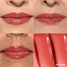 Prime Prometics swatch on arm showing buildable silky rose pigment and true-to-tone benefit