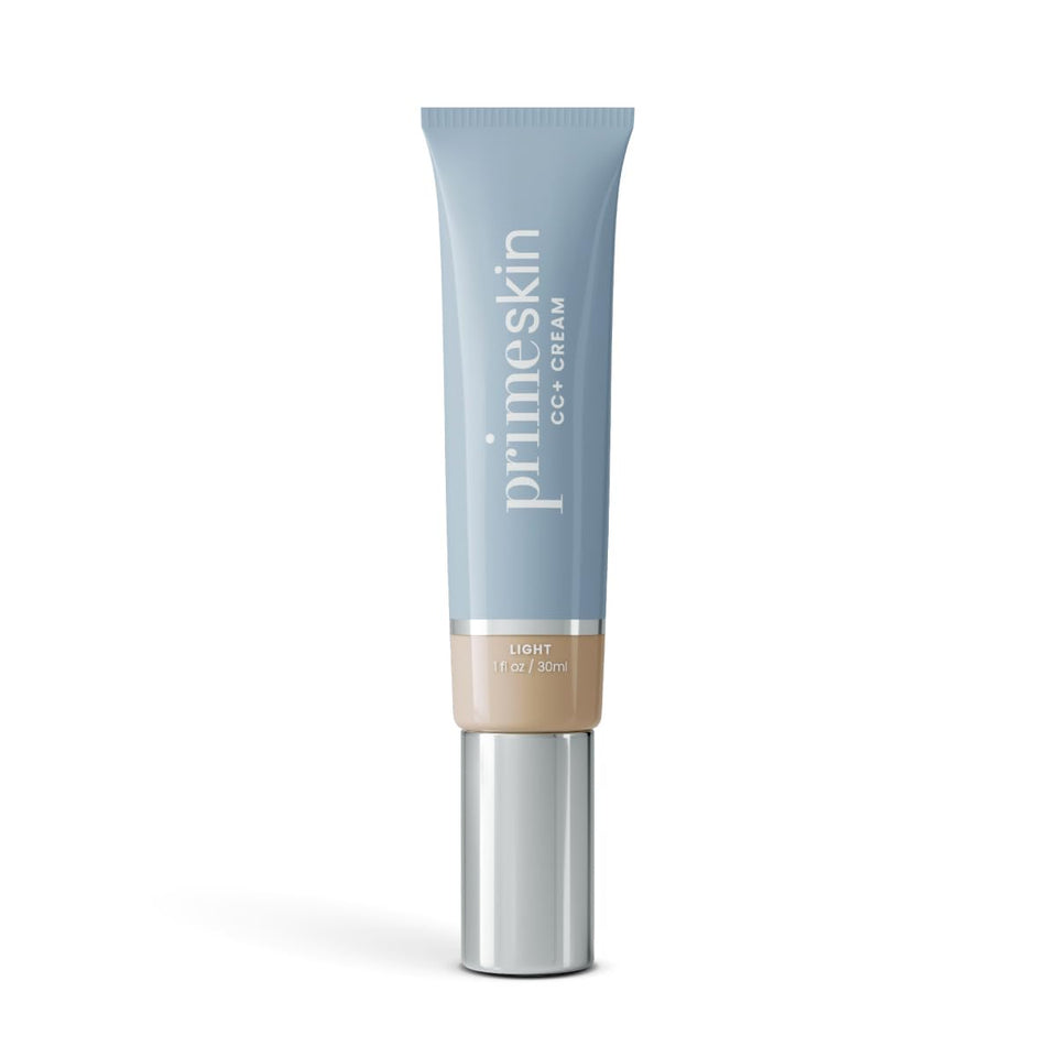 PRIME PROMETICS front packaging showing product and shade, highlights lightweight finish