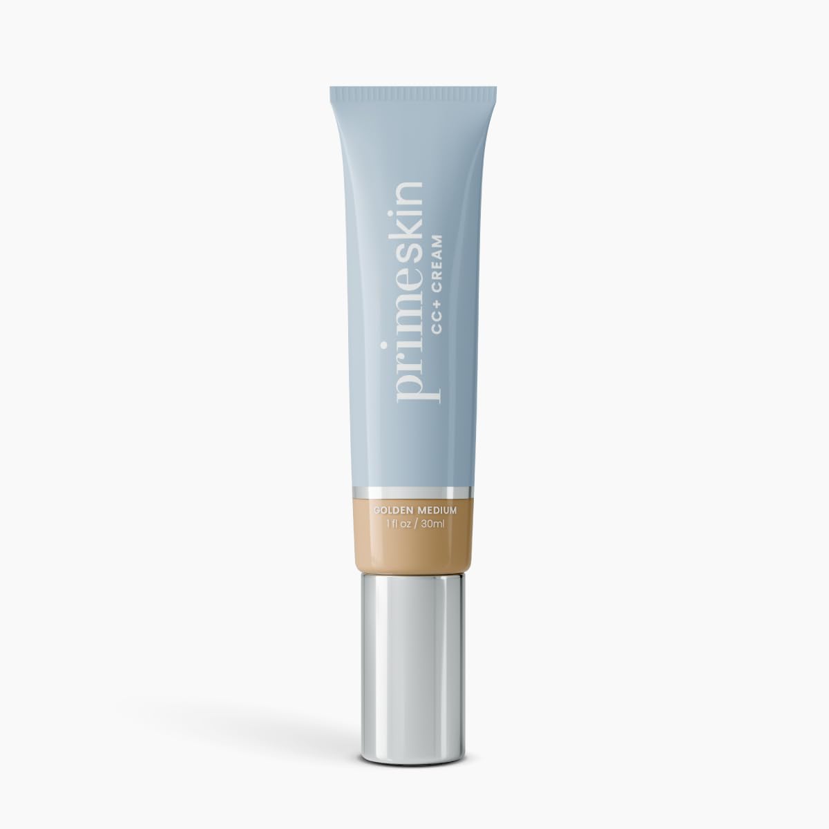 PRIME PROMETICS front packaging showing Golden Medium shade and benefits
