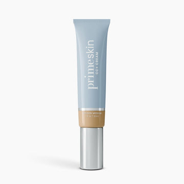 PRIME PROMETICS front packaging showing Golden Medium shade and benefits