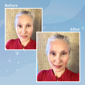 Prime Prometics PrimeWand close-up label showing gentle ingredients for mature skin