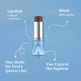 Prime Prometics PrimeWand blended along jawline for subtle sculpting effect