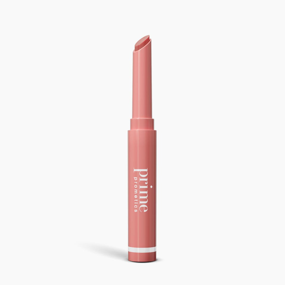 Prime Prometics front packaging showing Soft Petal shade and 3-in-1 benefits
