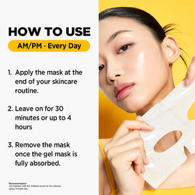 Primera spatula applying gel mask on hand demonstrating easy spreadability