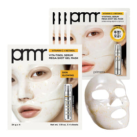 Primera PRMR front packaging showing four 34g pots for travel-friendly use