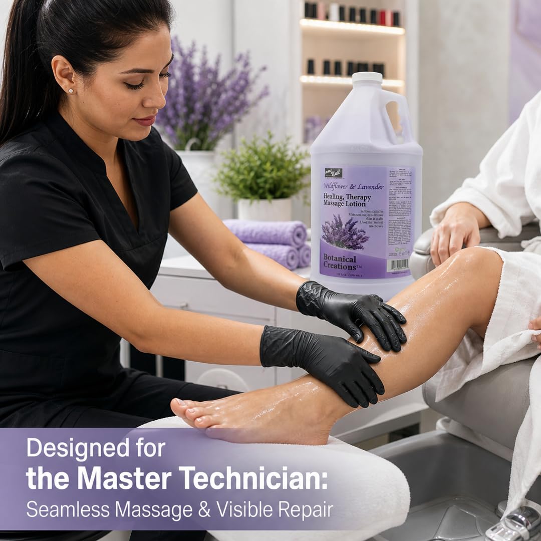 PRO NAIL used during a hand massage in salon offering deep nourishment and relaxed clients