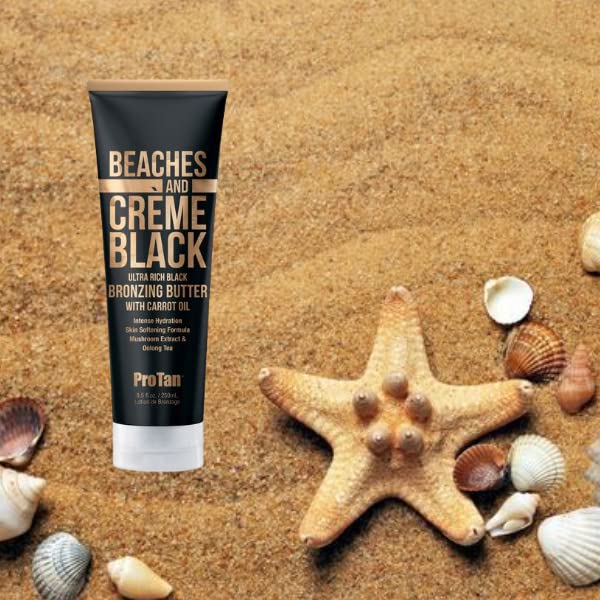 Pro Tan after-application forearm showing smooth conditioned skin and tan