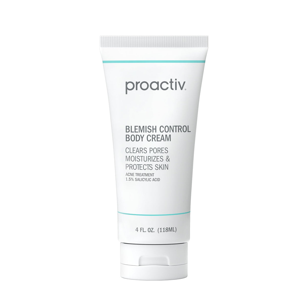 Proactiv front packaging showing product and benefit to clear body breakouts
