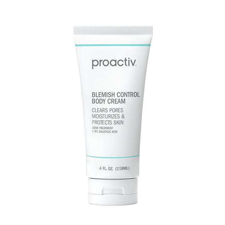 Proactiv front packaging showing product and benefit to clear body breakouts