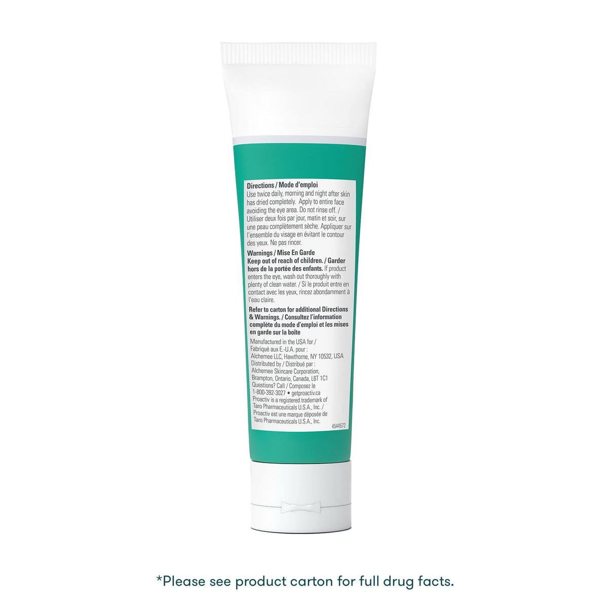 Proactiv bottle staged with moisturizer and sunscreen showing routine layering advantage