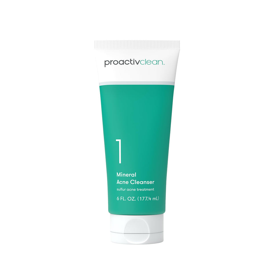 Proactiv Clean front packaging showing 6 oz tube and clear acne care benefits