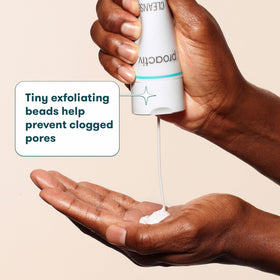 Proactiv close-up of smooth exfoliating beads highlighting gentle removal of dead skin
