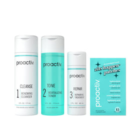 Proactiv front packaging showing 3-step kit and 90-day supply benefit clarity