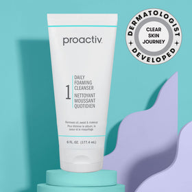 Proactiv label ingredient highlights emphasizing brightening actives