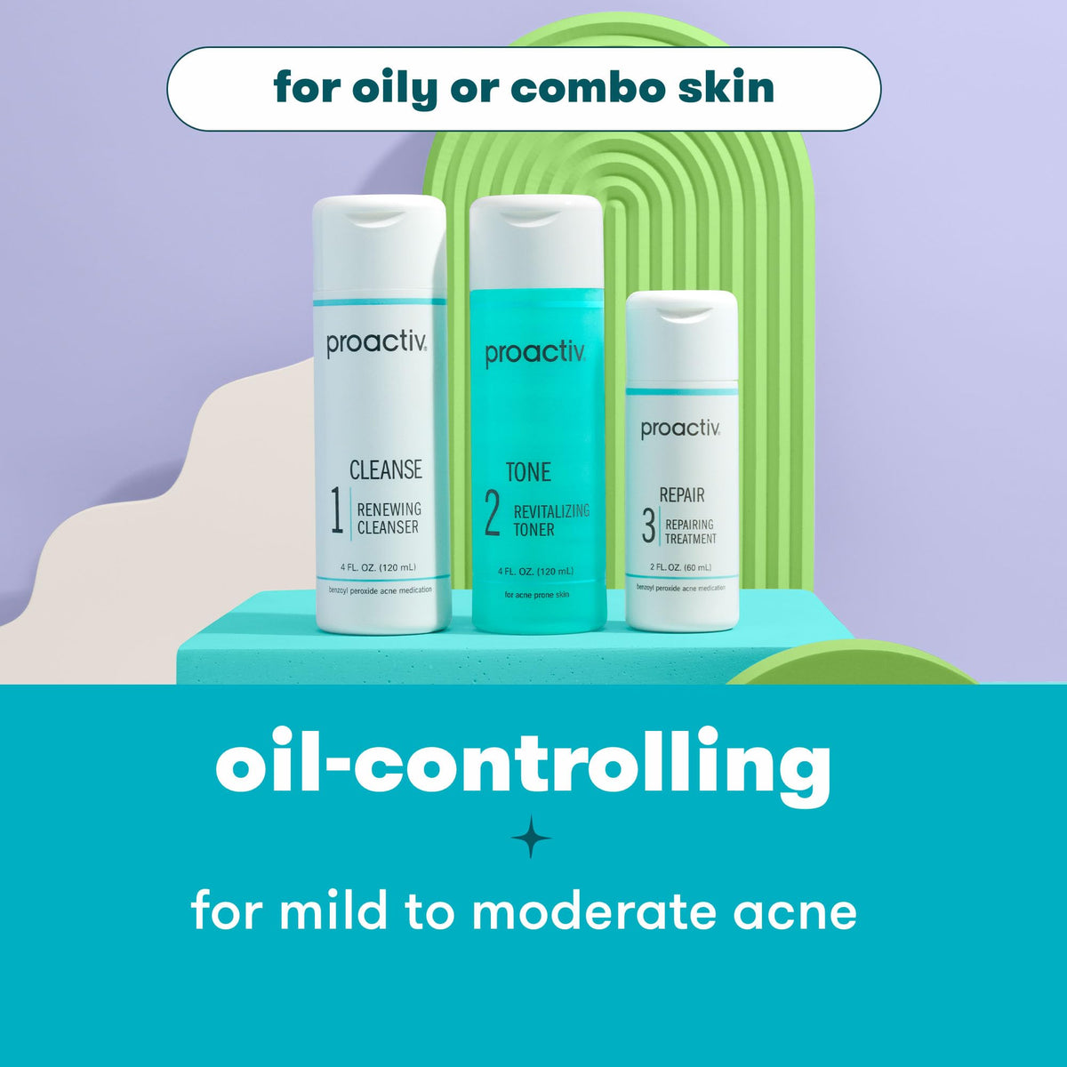 Proactiv product label ingredients view highlighting key actives