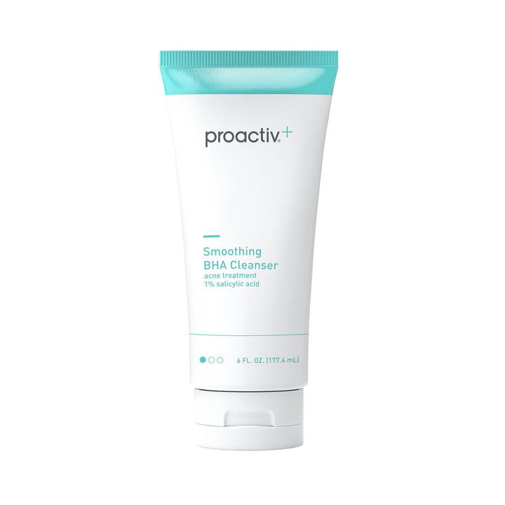 Proactiv front packaging showing 6 oz unscented cleanser and product benefits