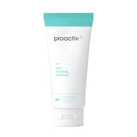 Proactiv plus front packaging showing bottle and clear label benefits