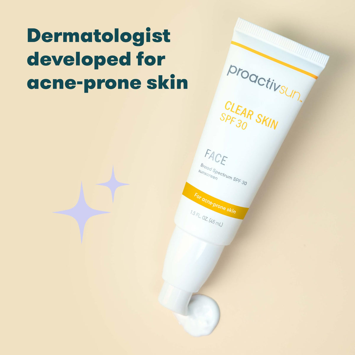 Proactiv size comparison 1.5oz tube shown next to common items for portability