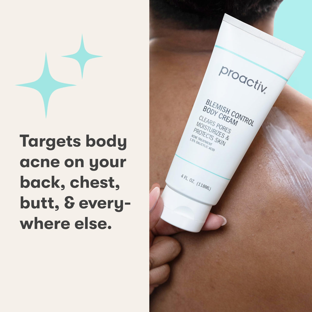 Proactiv texture close-up highlighting fast-absorbing, non-greasy hydration