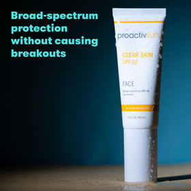 Proactiv texture close-up displaying lightweight lotion that absorbs quickly
