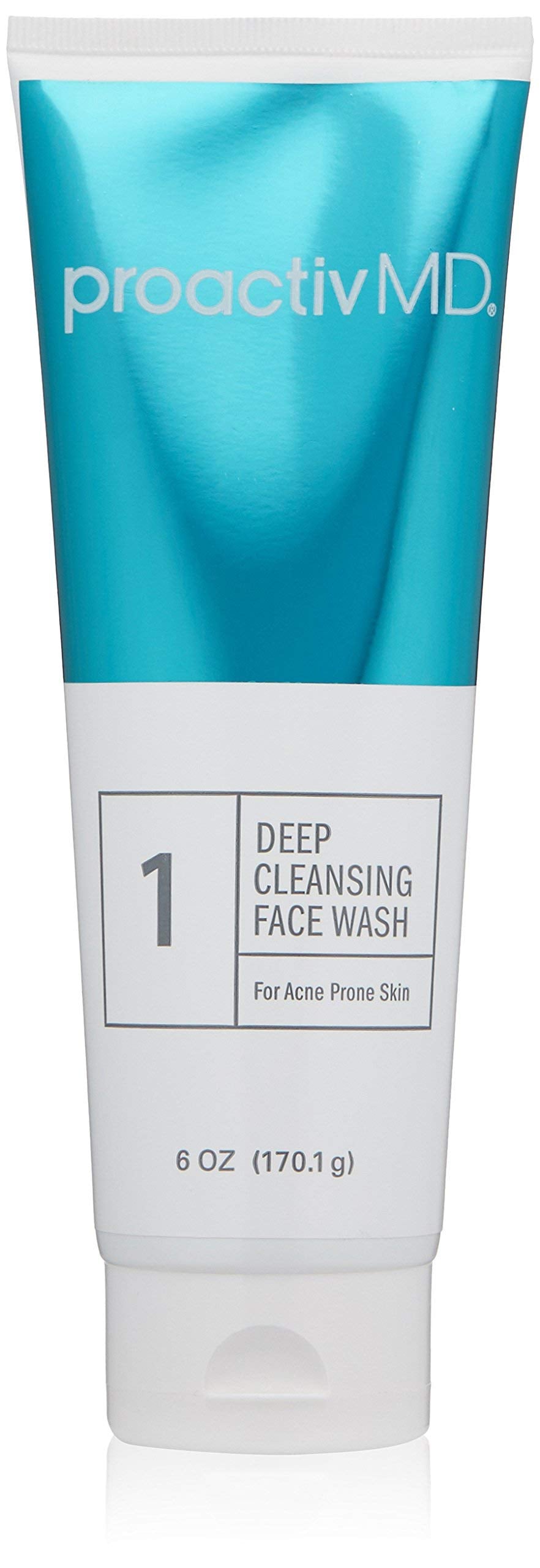 ProactivMD front packaging showing clear bottle and clean design for gentle cleansing