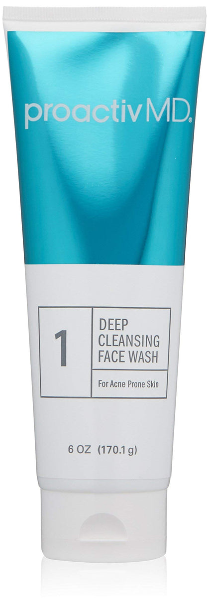 ProactivMD front packaging showing clear bottle and clean design for gentle cleansing