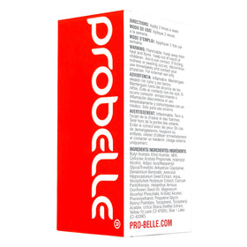 Probelle before and after nails showing reduced biting appearance and healthier nails benefit