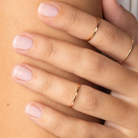 Probelle side-by-side one versus two coats showing increased brightness
