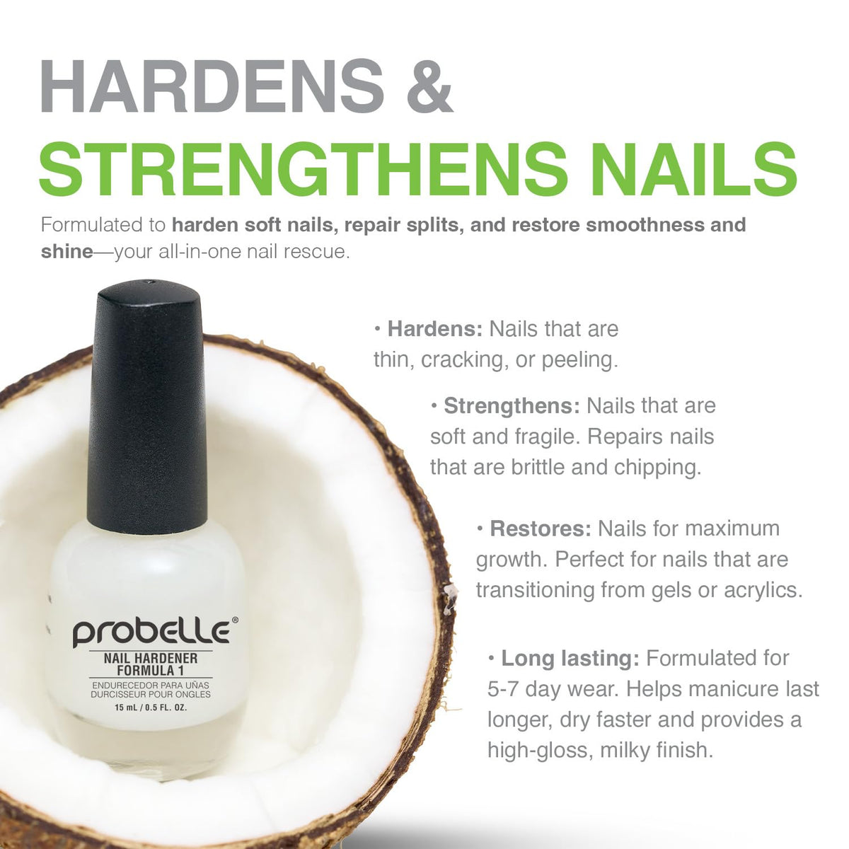 Probelle applying thin coat demonstrating step-by-step repair routine benefit