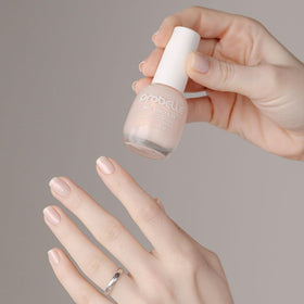 Probelle label detail highlighting vegan, gluten-free, and ingredients callout